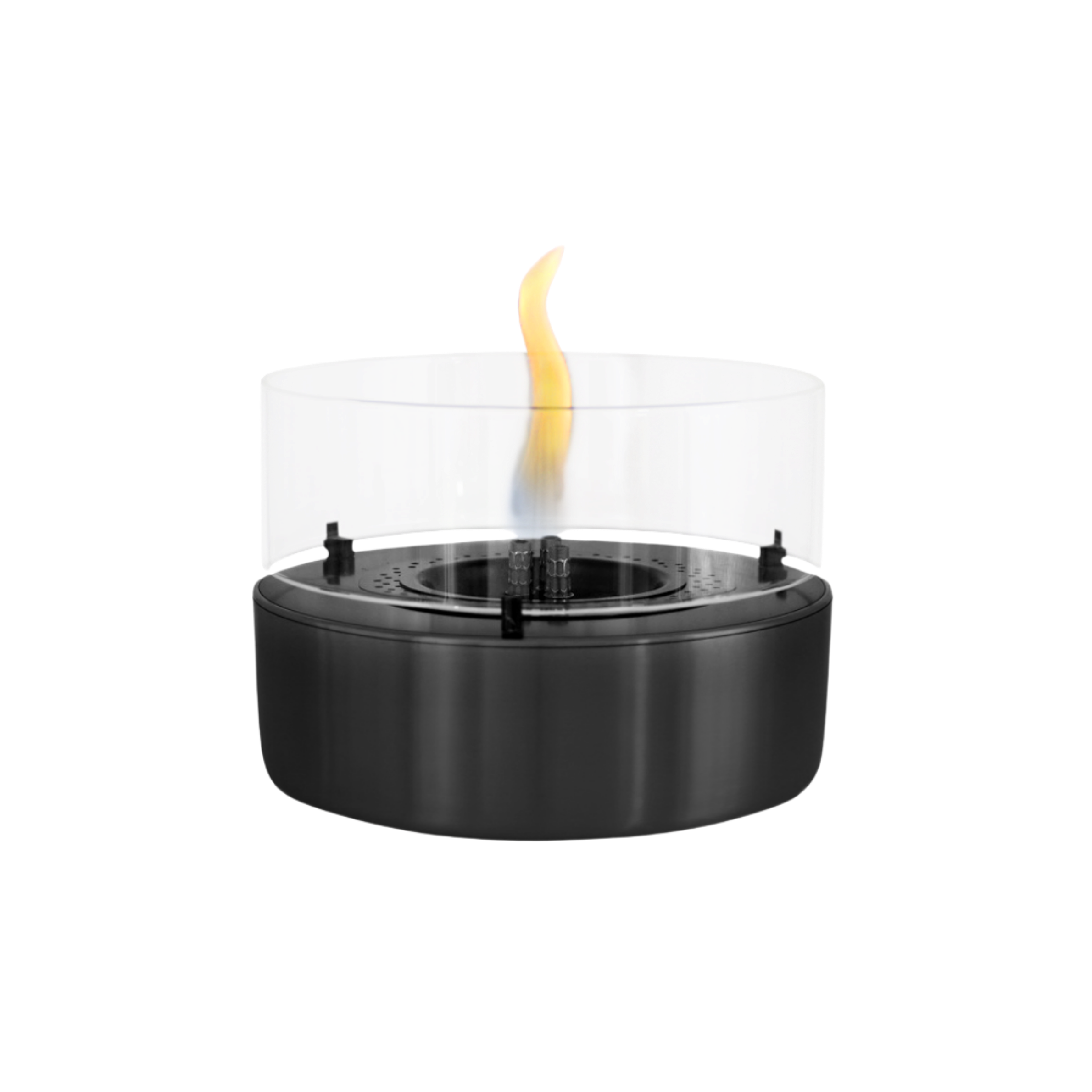 Café 18 Gun Metal Brushed Steel