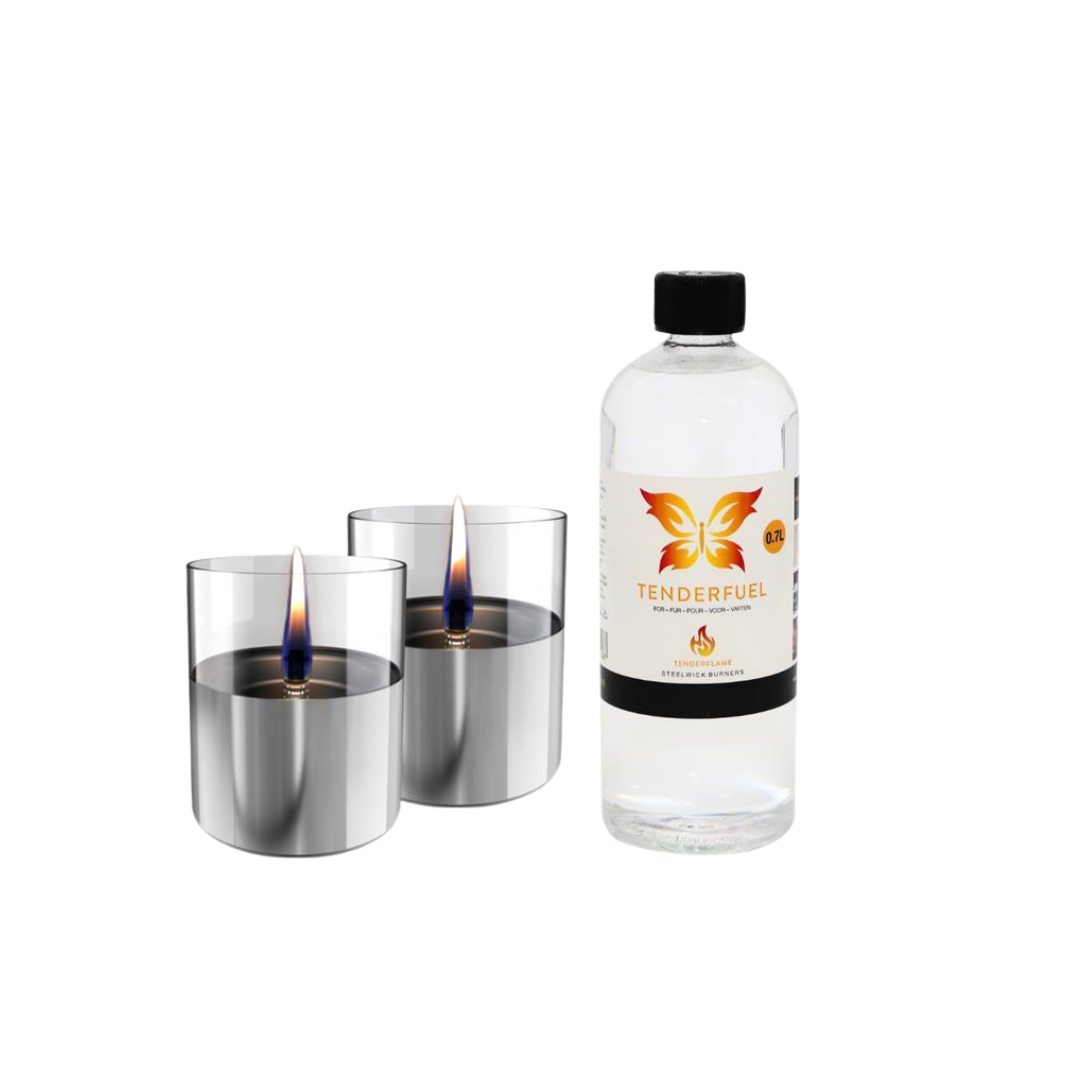 Lilly 10 Silver - 2-Pack + 0,7 liter fuel