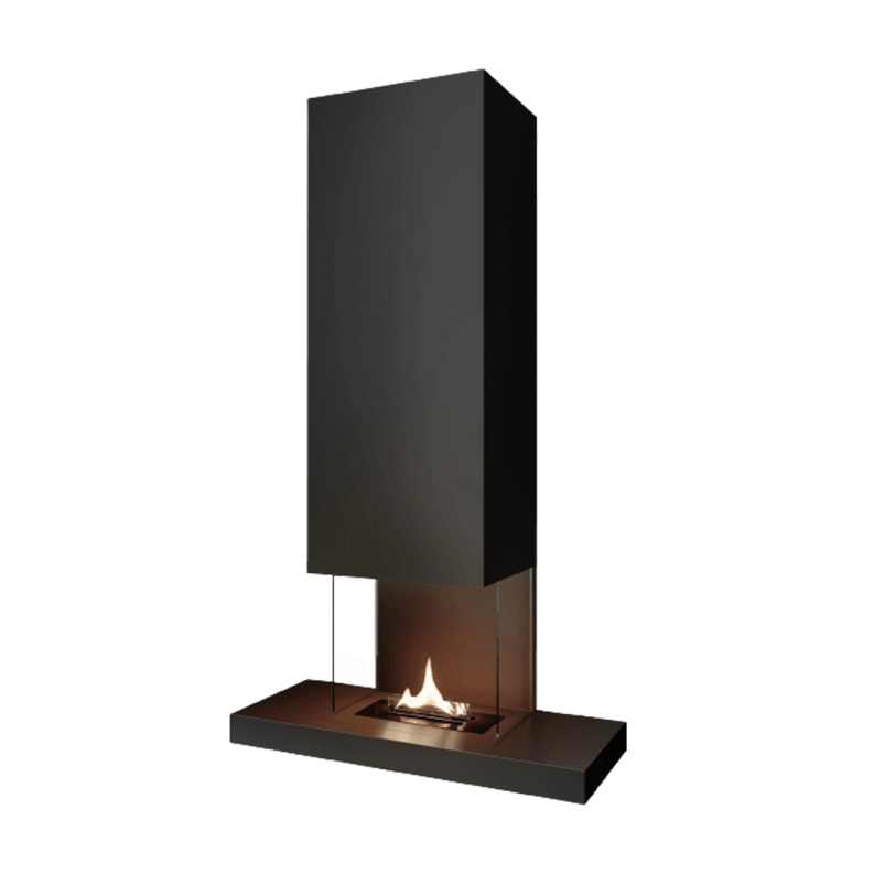 Tenderflame Riff wandhaard zwart