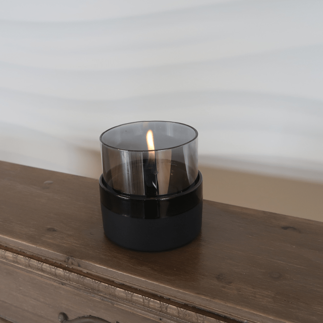 Rosie 10 Black/Smoke Ceramic - Tenderflame