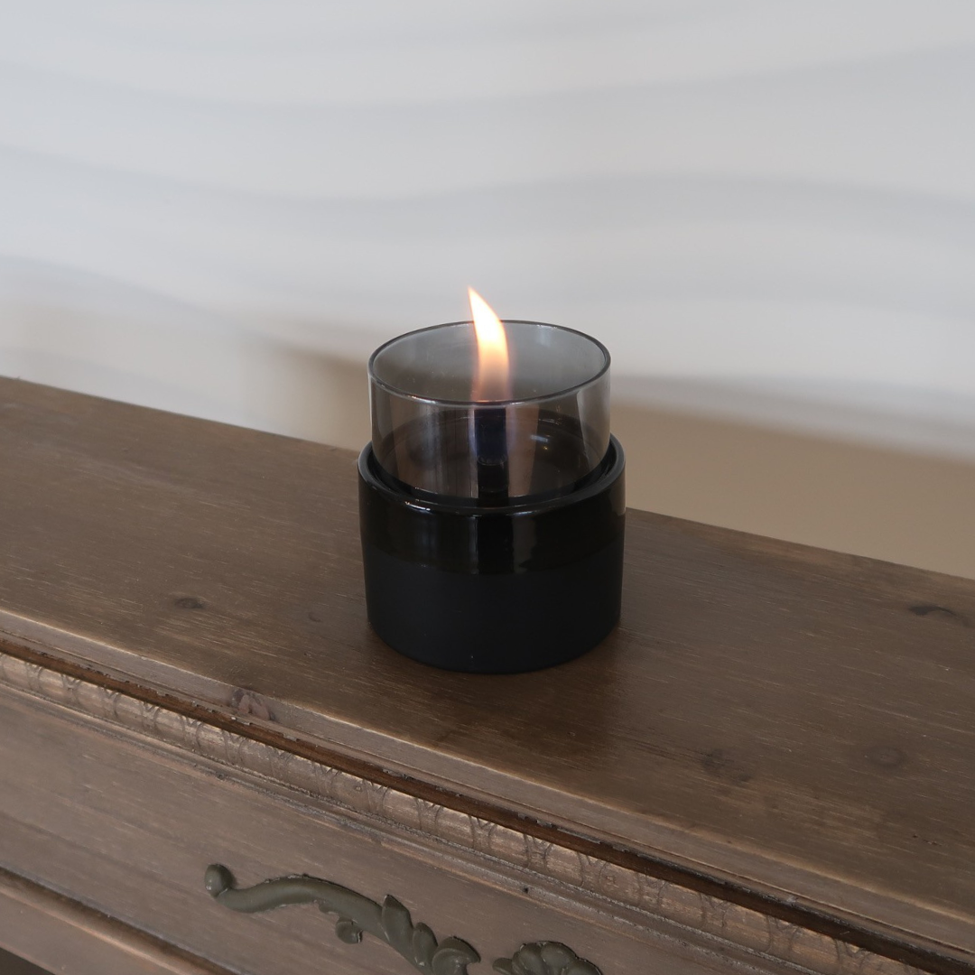 Rosie 8 Black/ Smoke Ceramic