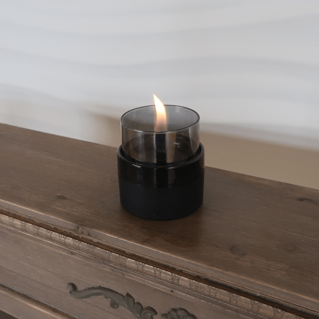 Rosie 8 Black/ Smoke Ceramic - Tenderflame