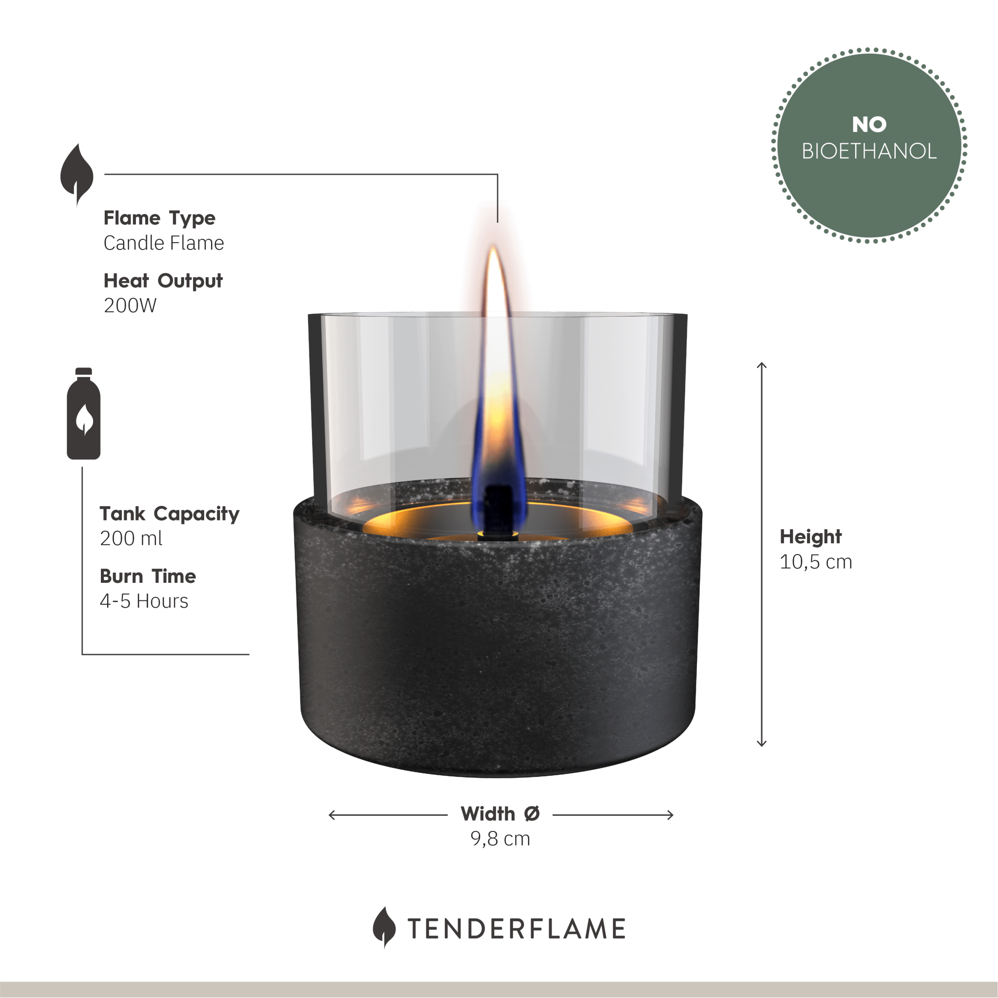 Aster 10 Lava - Tenderflame