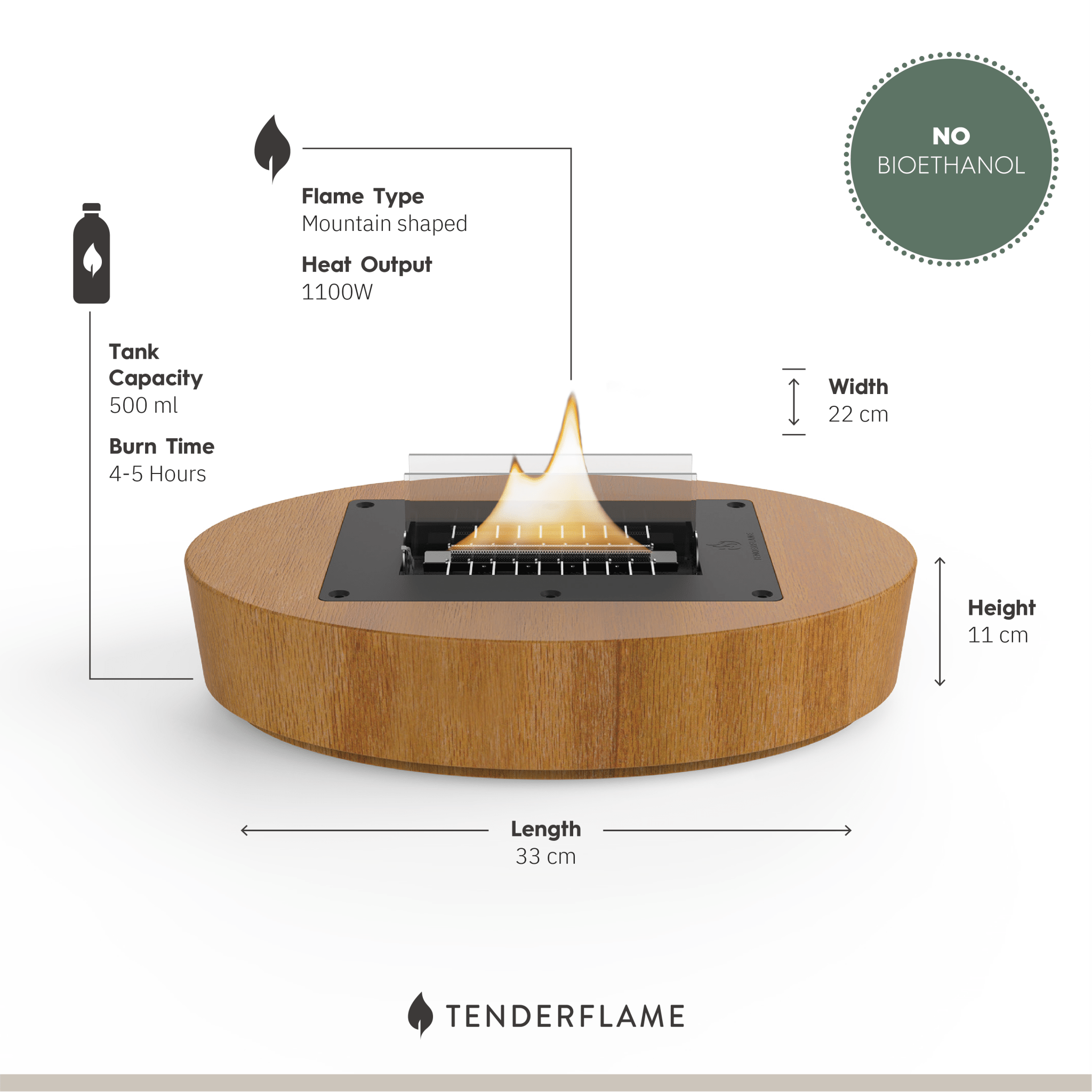 Carnation Oak - Tenderflame