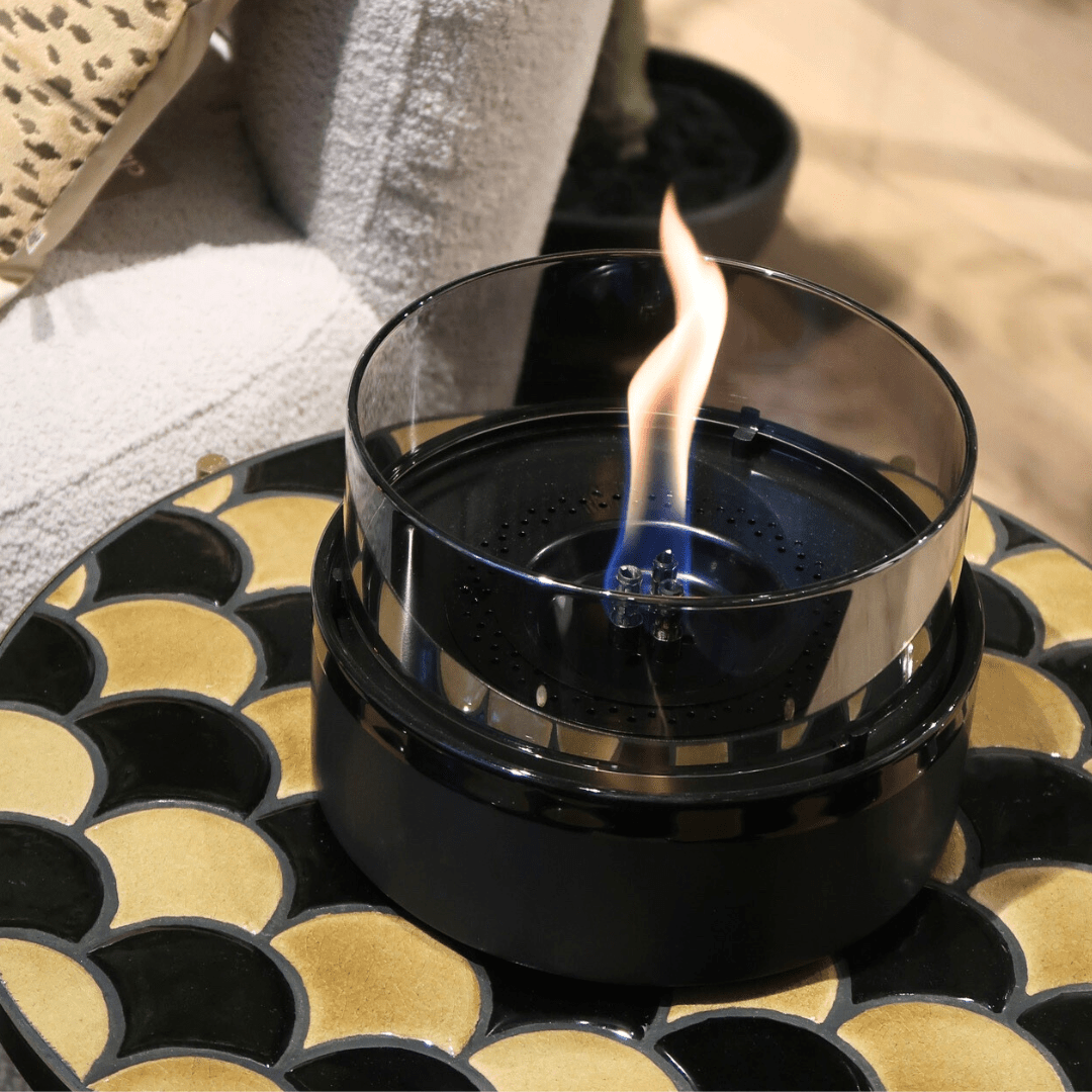 Rosie 18 Black/Smoke Ceramic - Tenderflame