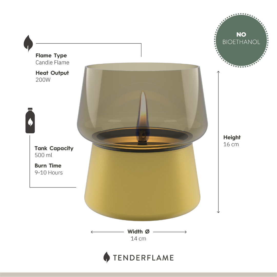 Amaryllis 14 Toned Glass