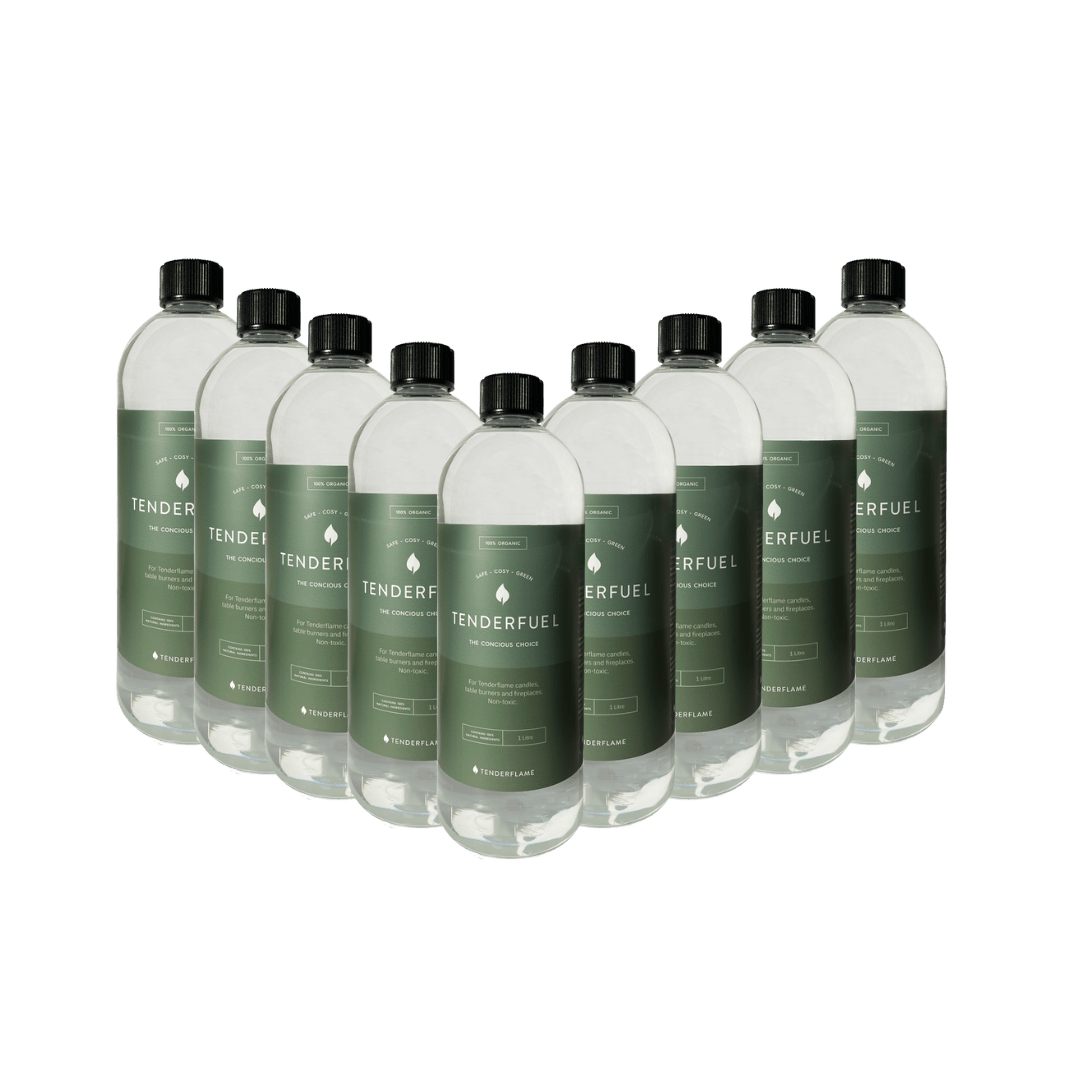 9 x 1 liter Tenderfuel - Tenderflame
