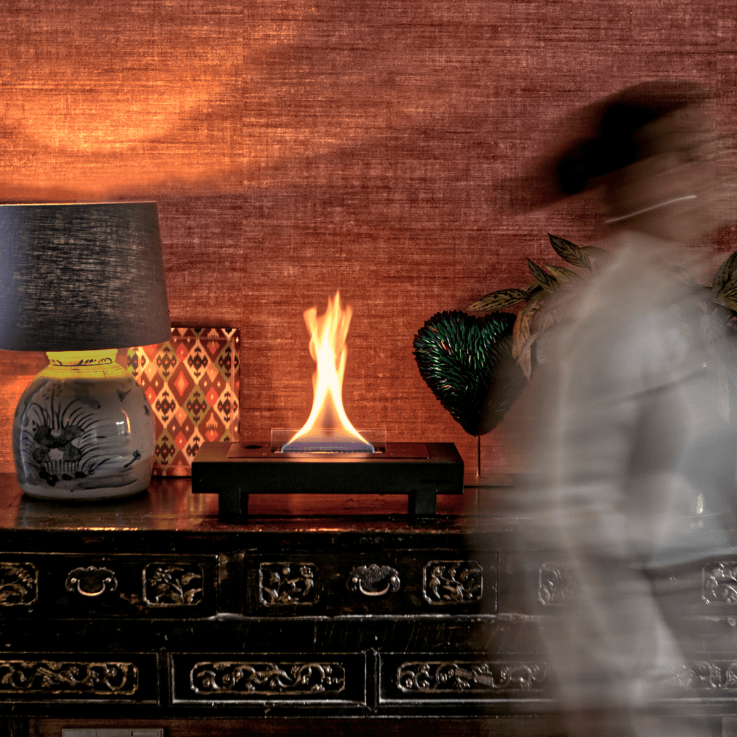 Compacte sfeerhaard voor studio en kleine woning - Tenderflame