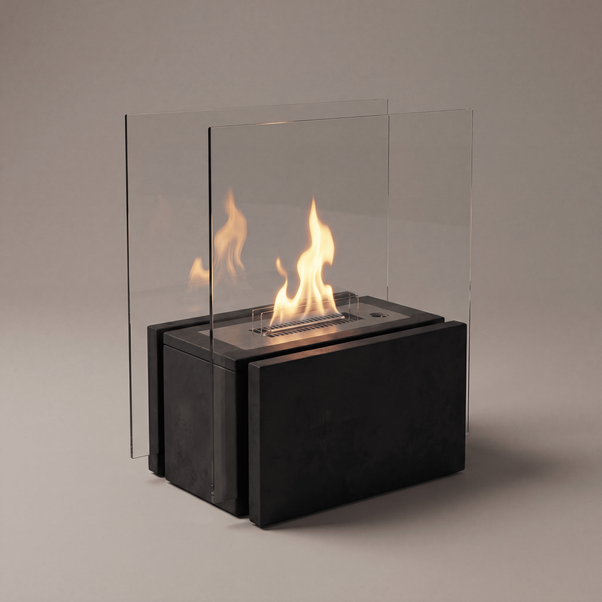 Freestanding Black - Tenderflame