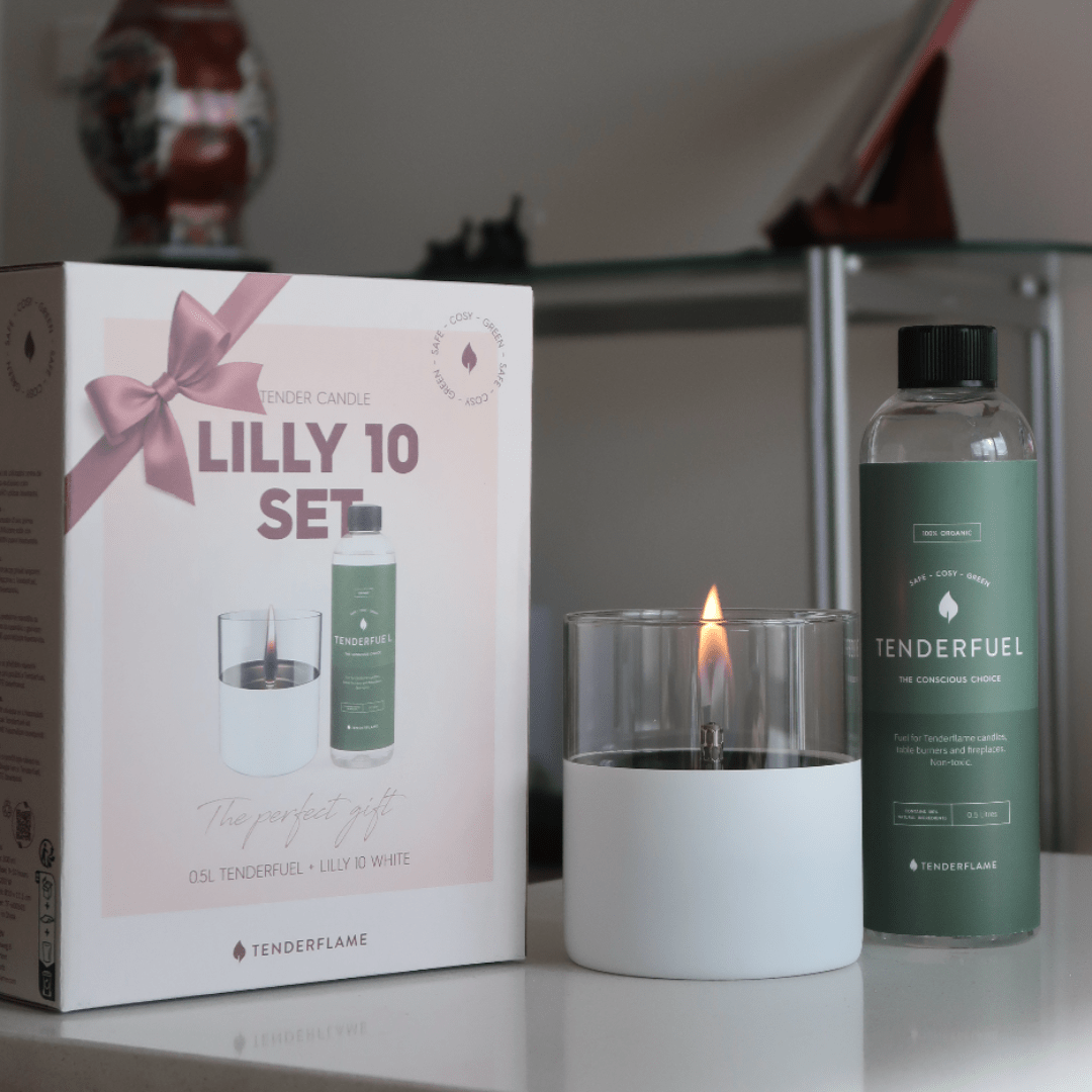 Lilly 10 White Giftset - Tenderflame