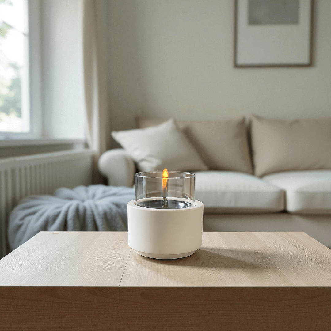 Lotus 12 Natural Concrete - Tenderflame