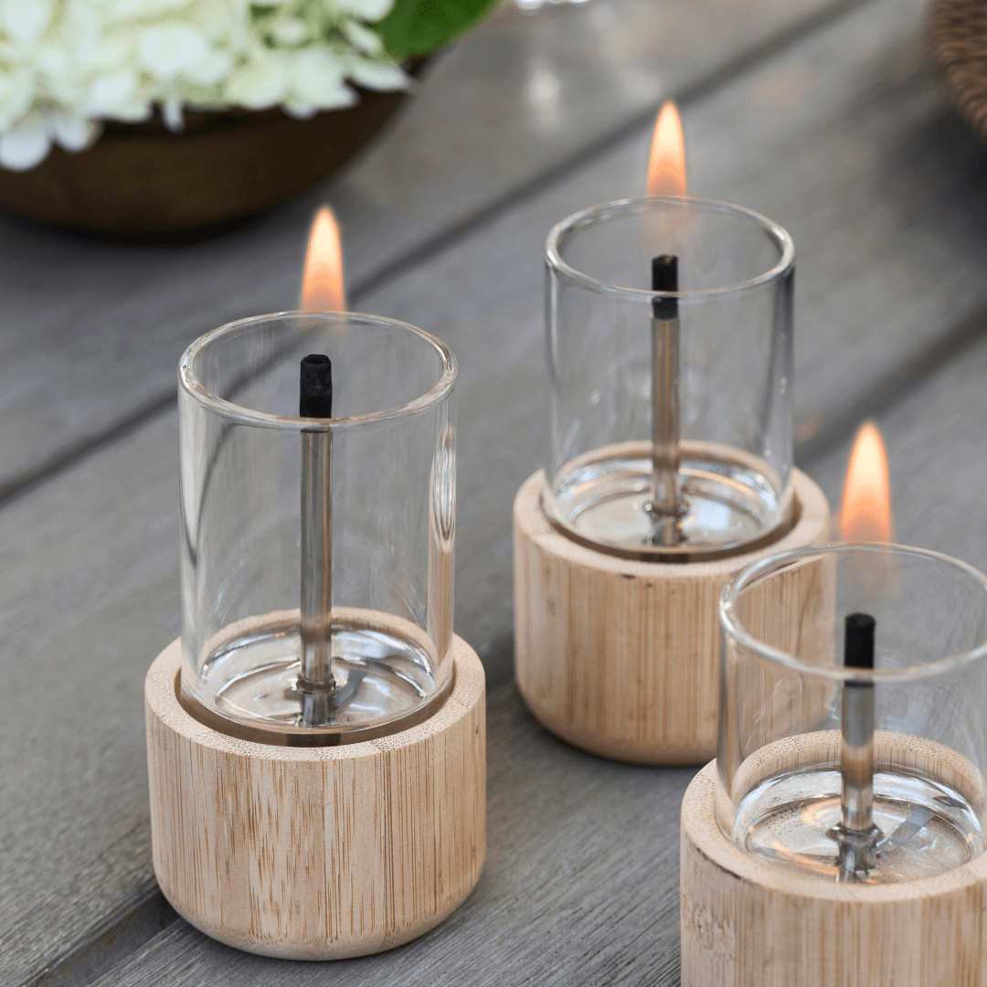 Candle 70 Natural Bamboo - 2 - pack - Tenderflame