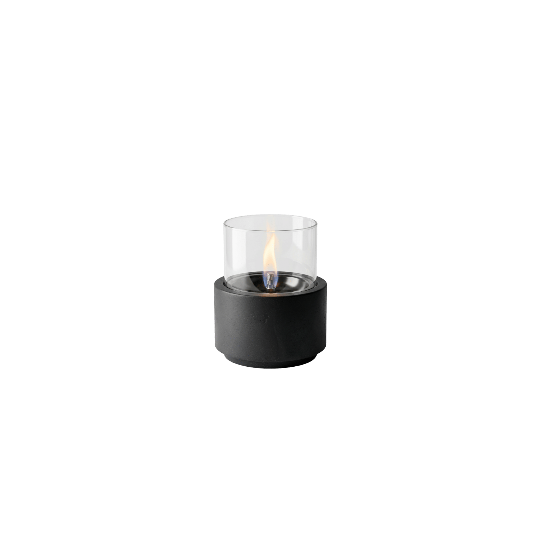 Lotus 12 Natural Concrete Black - Tenderflame