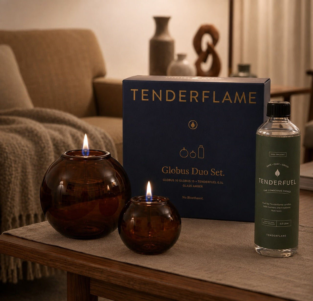 Globus Giftset Amber - Tenderflame