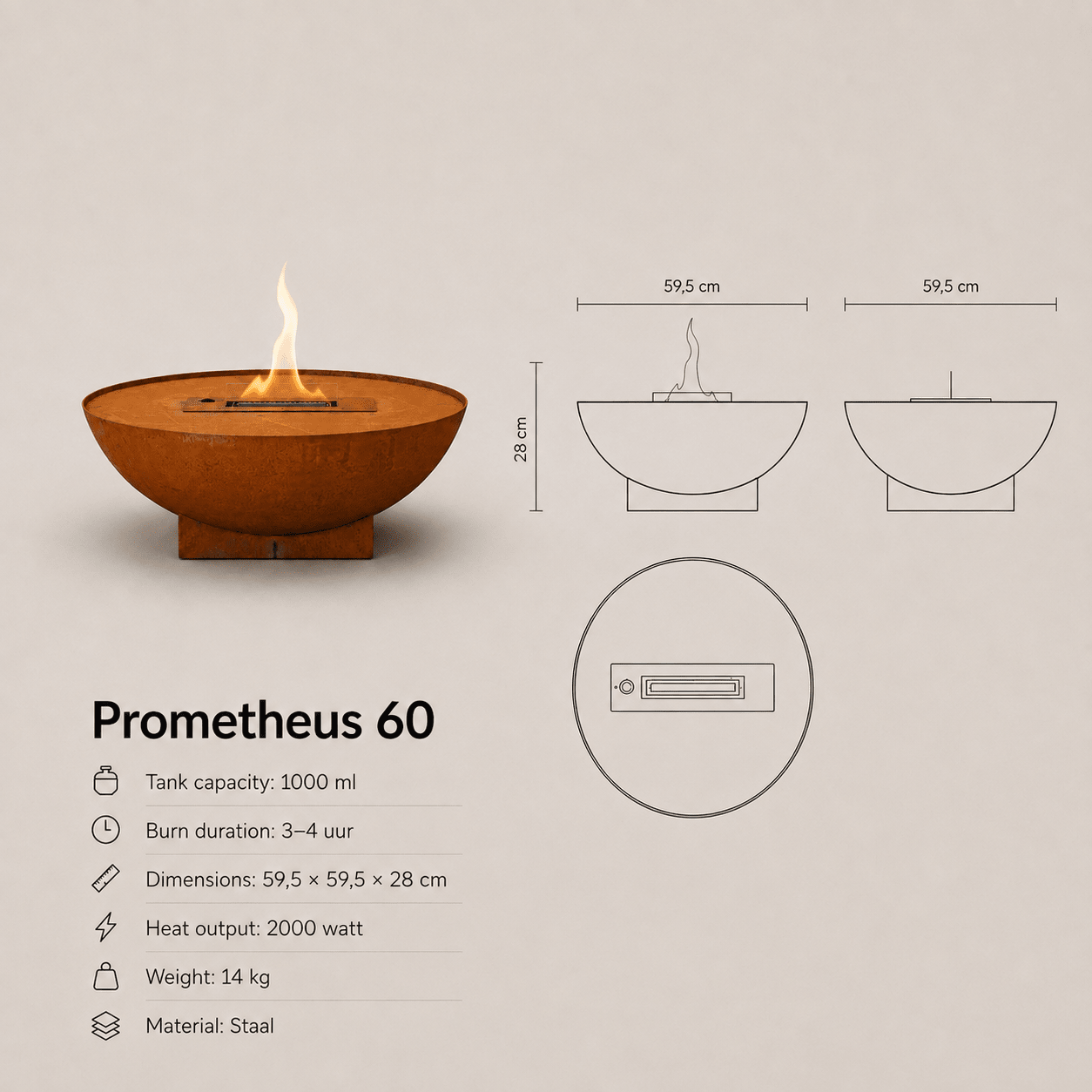 Prometheus 60 - Tenderflame