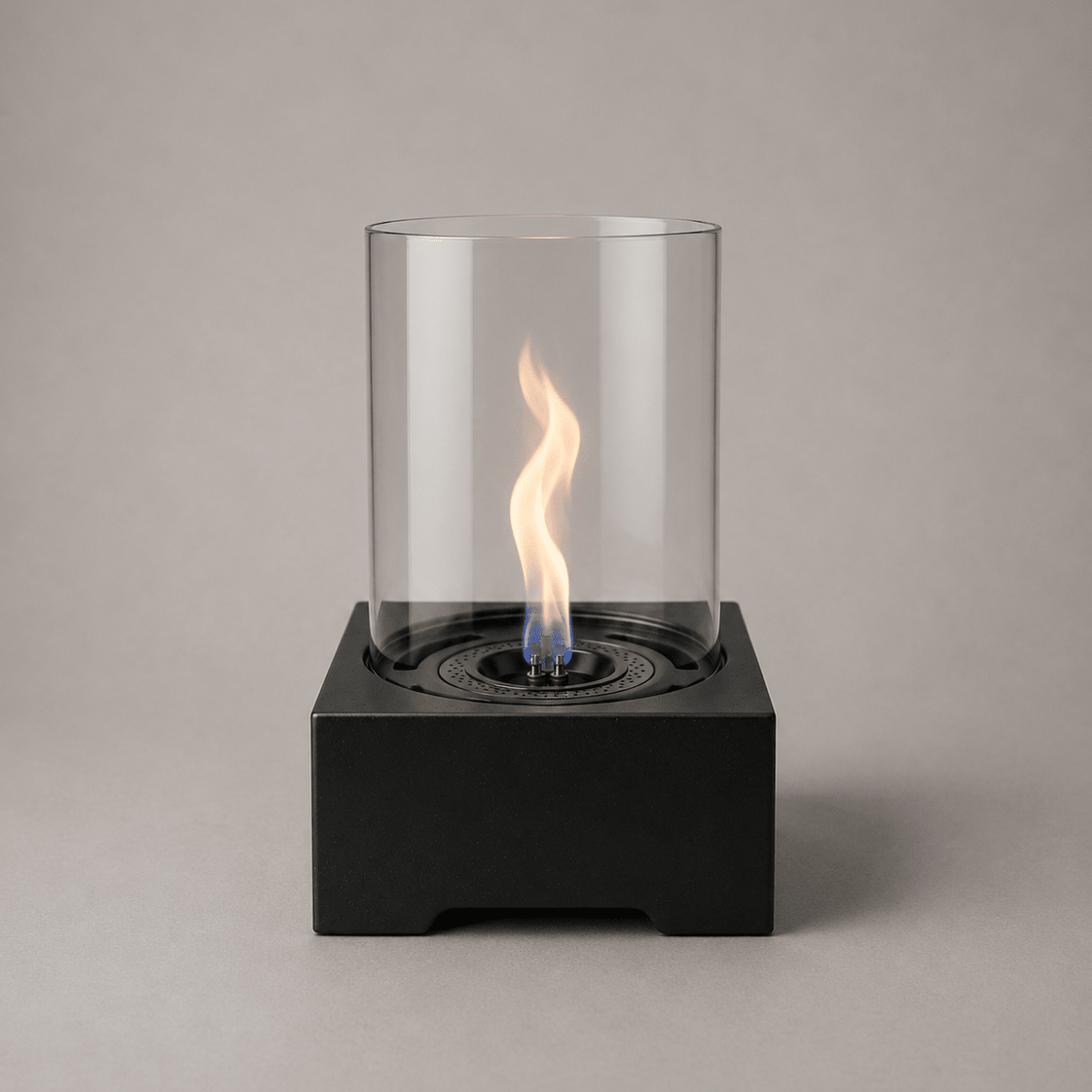 Jasmin Natural Concrete Black - Tenderflame