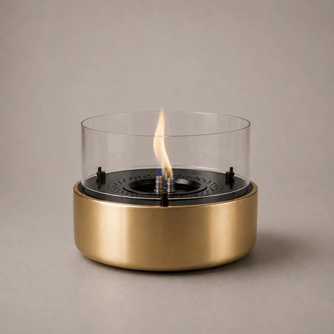 Cafe 18 Gold Brushed Steel - Tenderflame