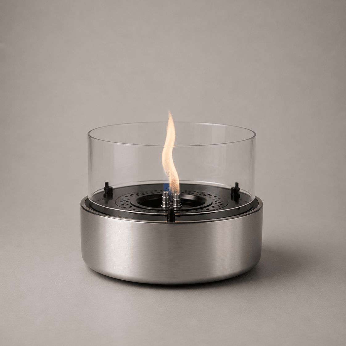 Cafe 18 Stainless Steel Brushed Steel - Tenderflame
