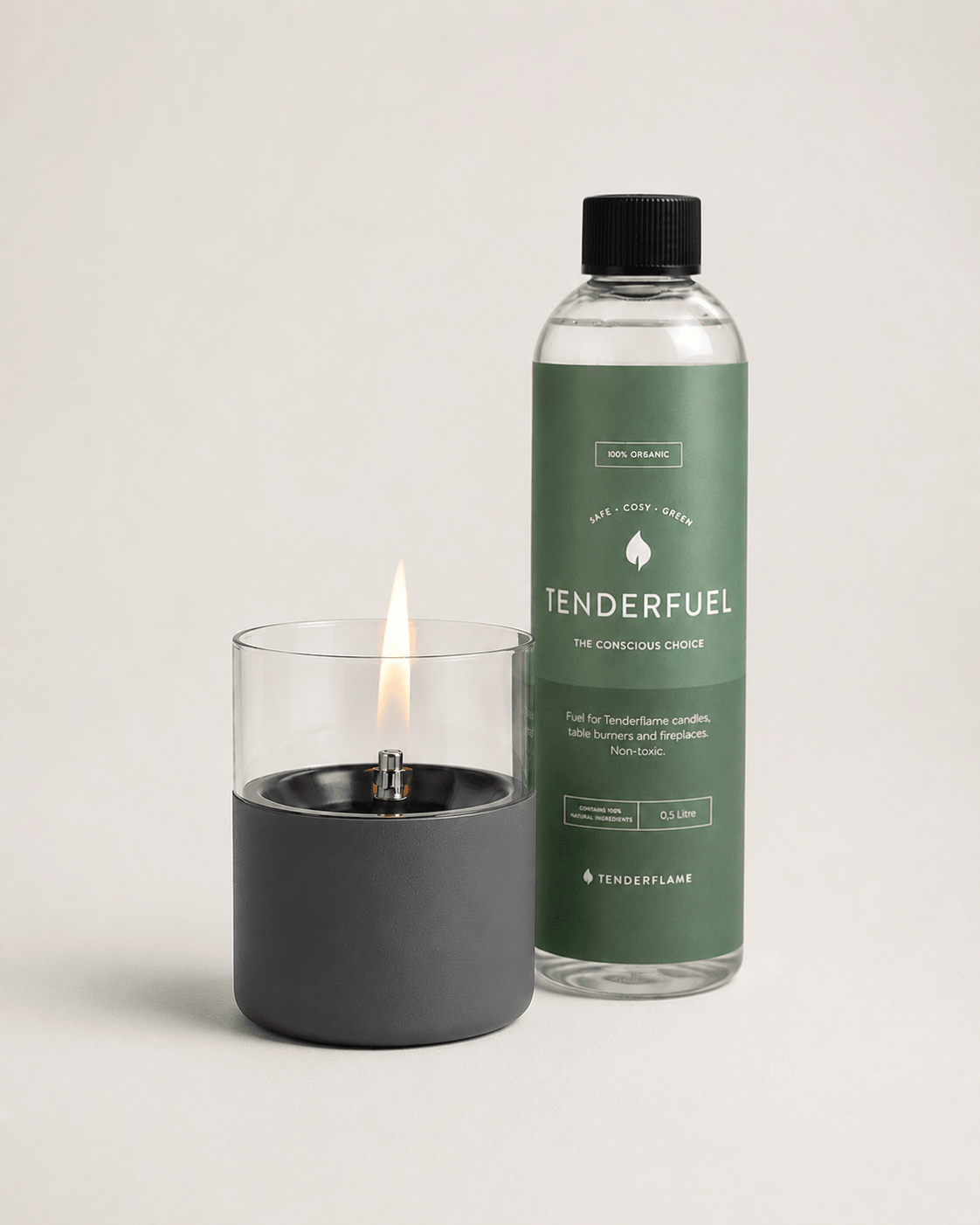 Lilly 10 Dark Grey Giftset - Tenderflame