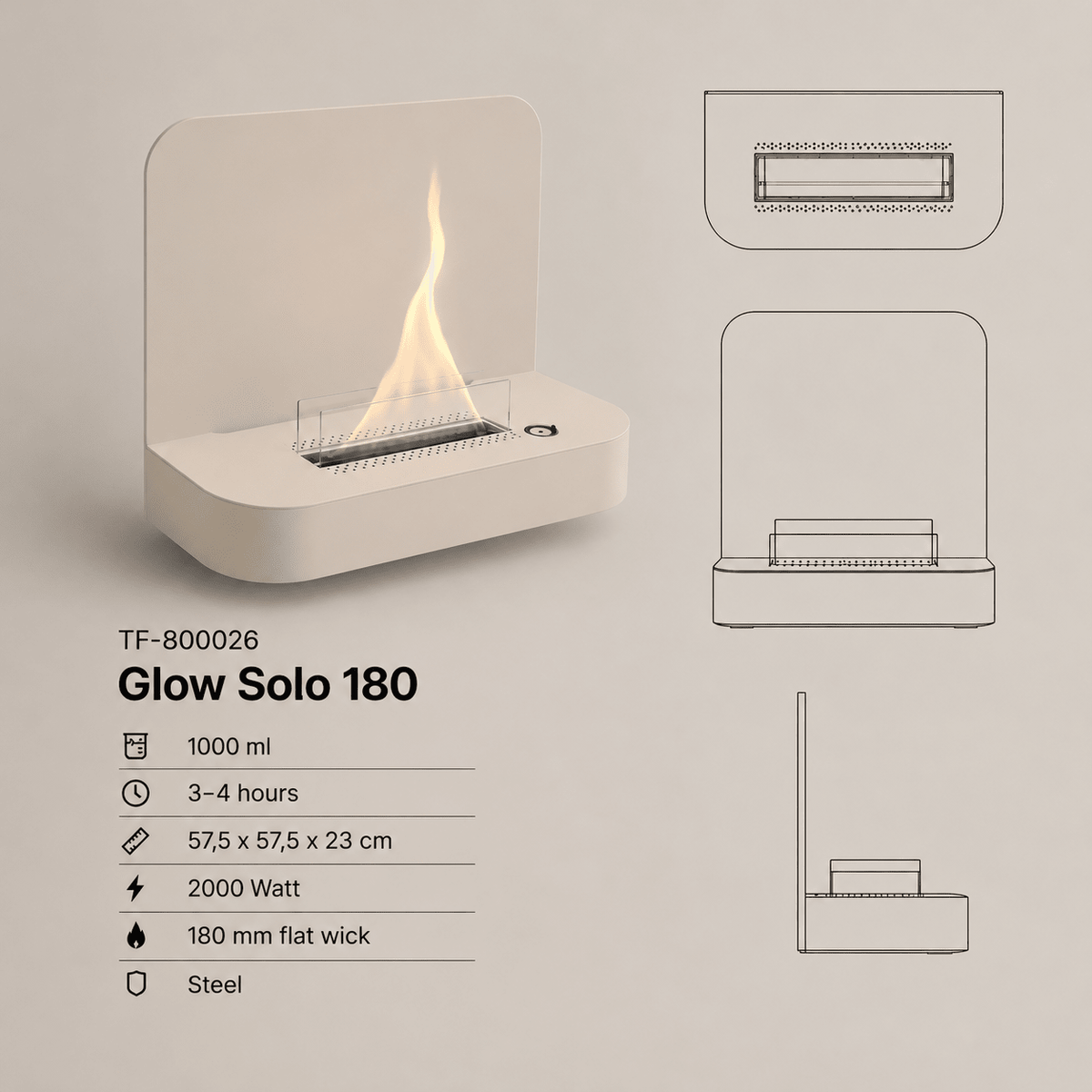 Glow Solo 180 - Tenderflame