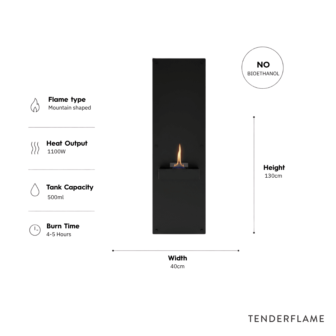 Rock 90 wandhaard - Tenderflame