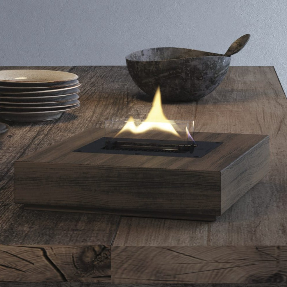 Tenderflame Holly 90 oak black sfeer