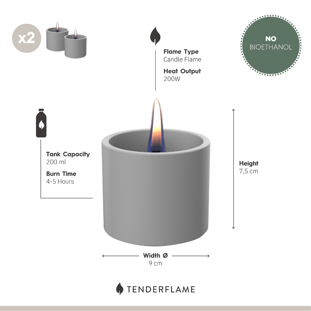 Breeze 8 ceramic, 2 - Pack - Tenderflame