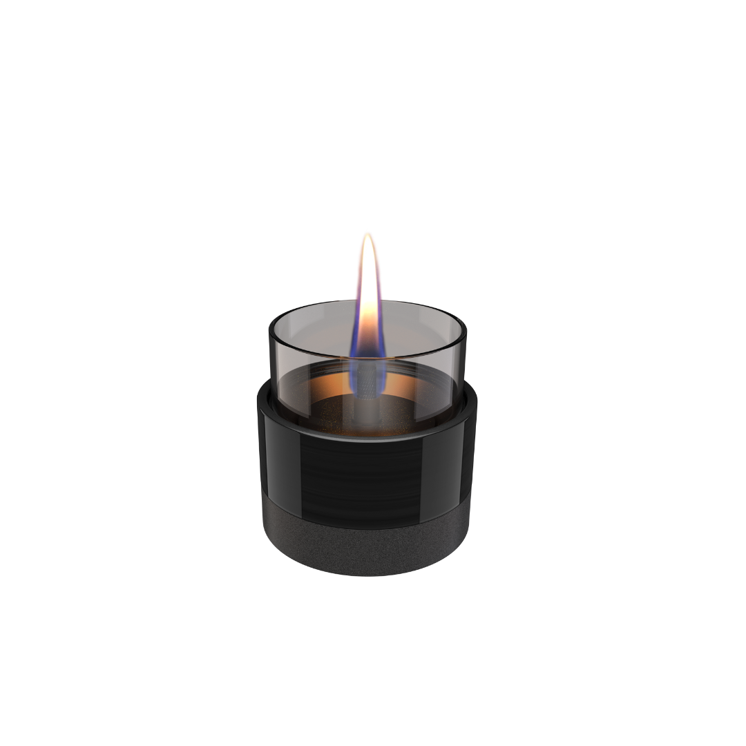 Rosie 8 Black/ Smoke Ceramic
