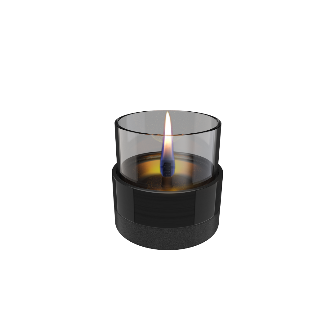 Rosie 10 Black/Smoke Ceramic