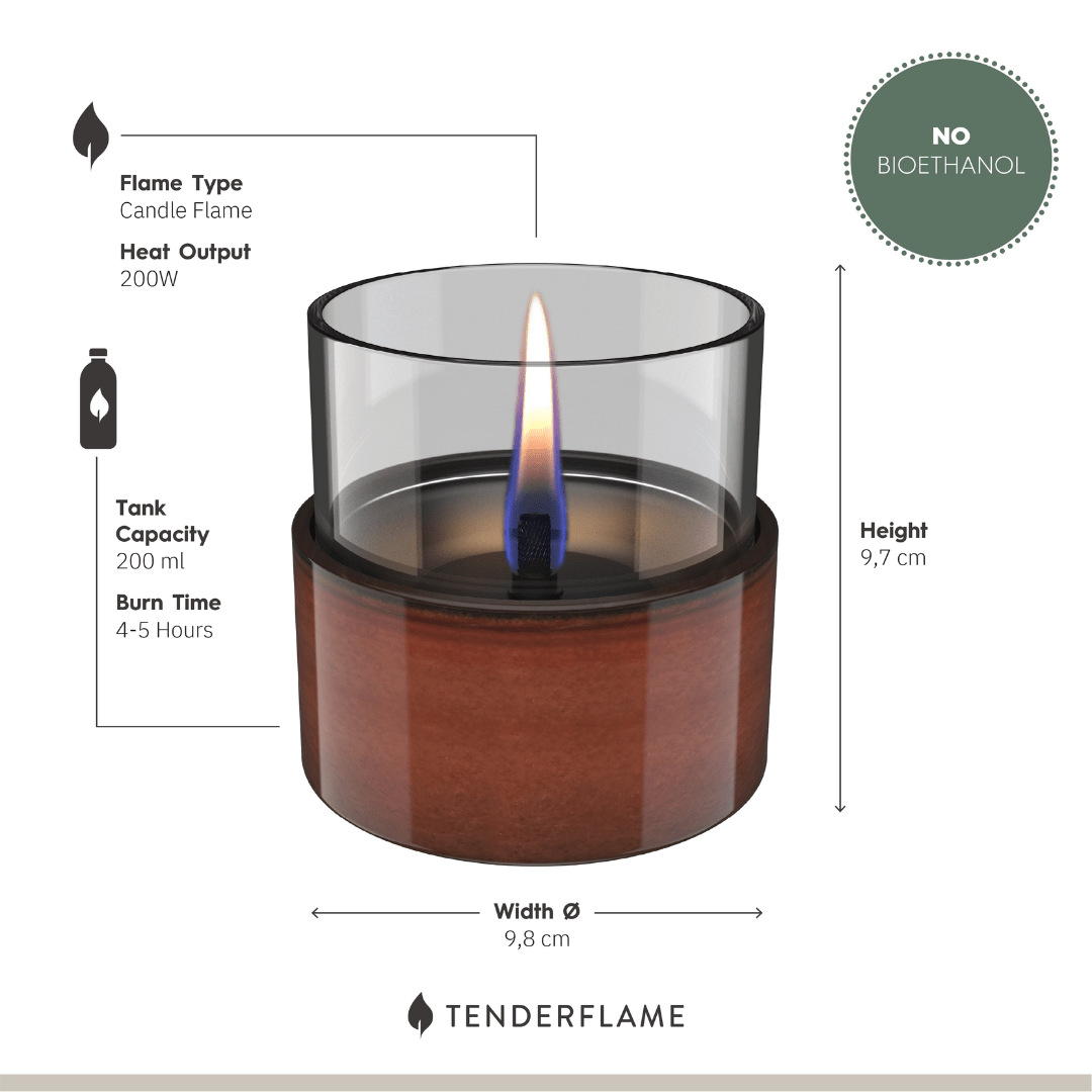 Aster 10 Reactive Glaze - Tenderflame