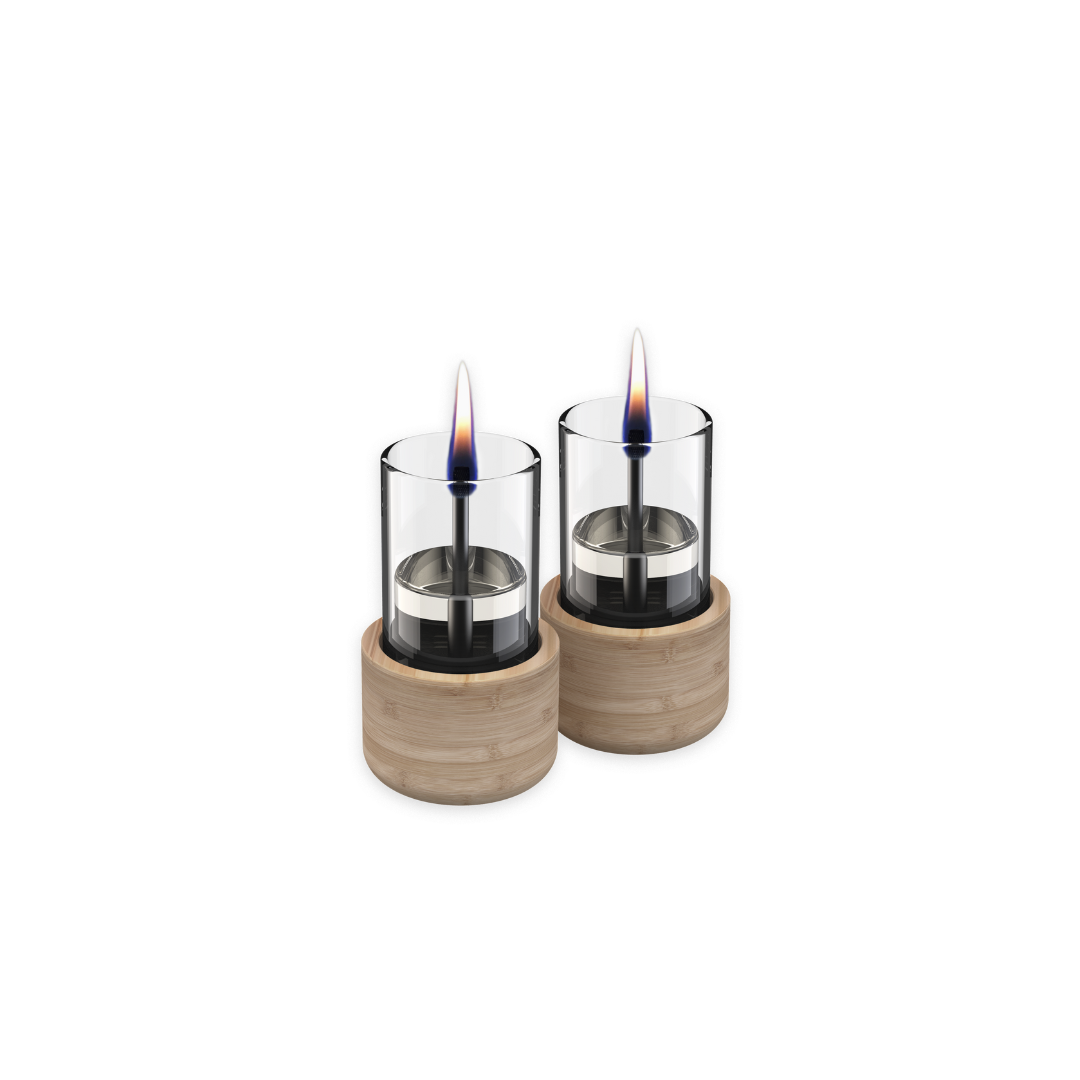 Candle 70 Natural Bamboo - 2-pack