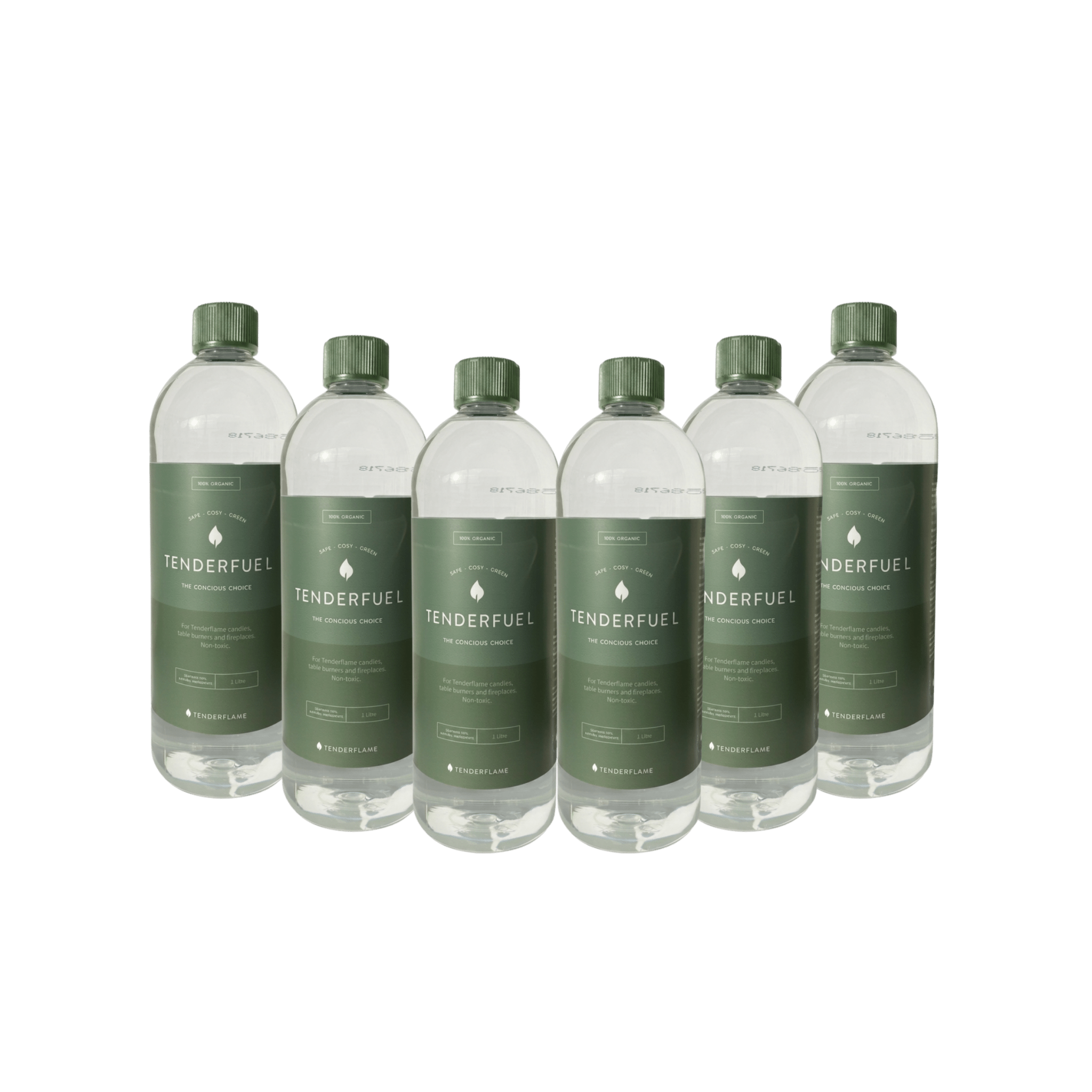 6x 1L Tenderfuel - Tenderflame