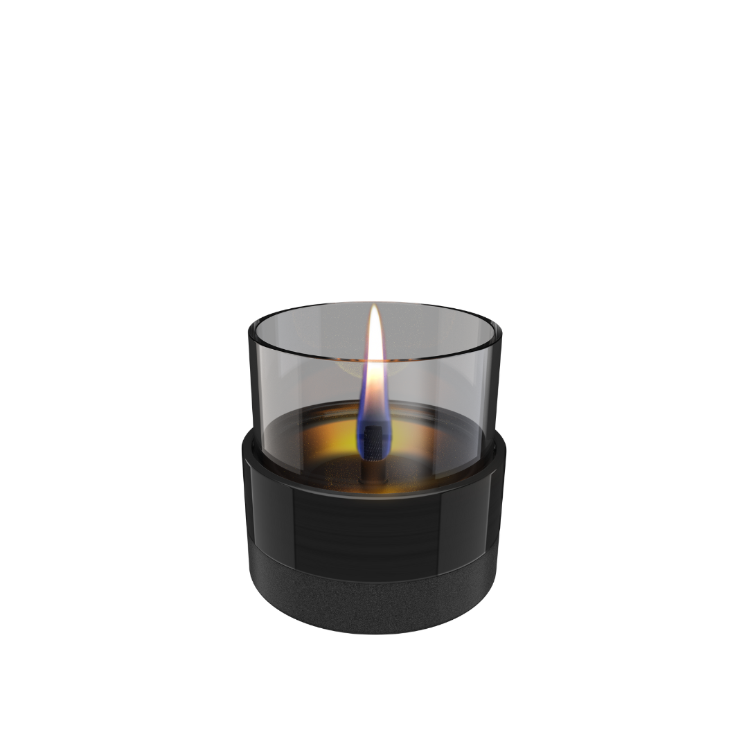 Rosie 10 Black/Smoke Ceramic