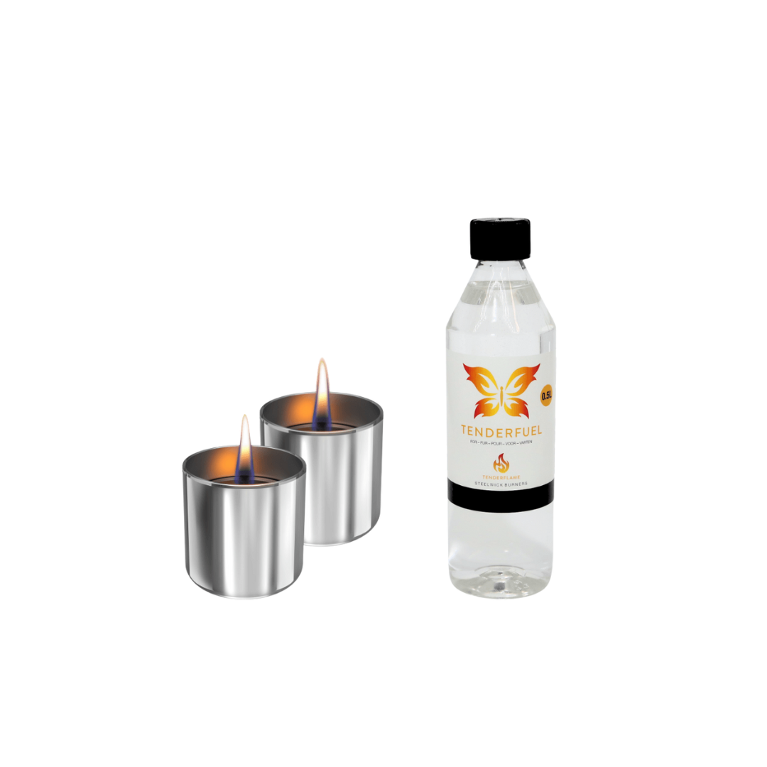 Lilly 8 Silver - 2-Pack + 0,5 liter fuel
