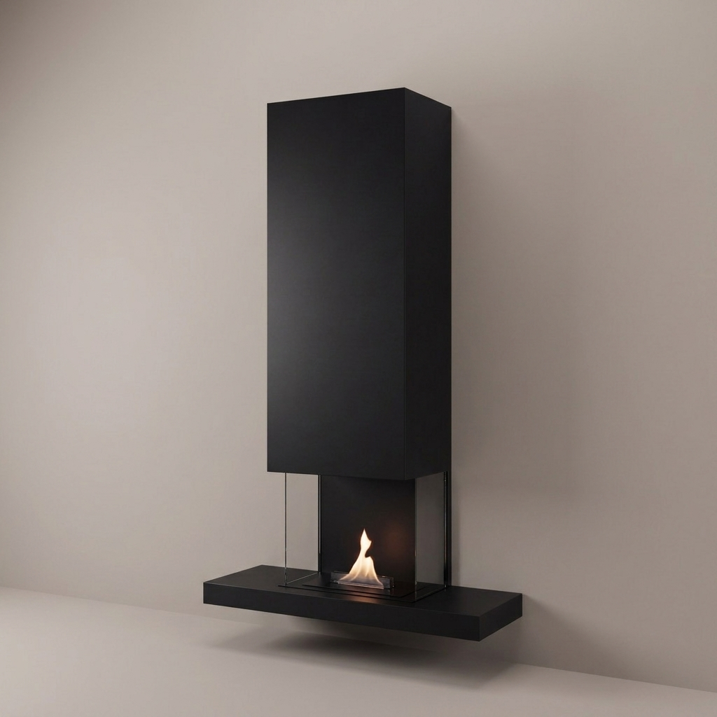 Riff 180 wall fireplace