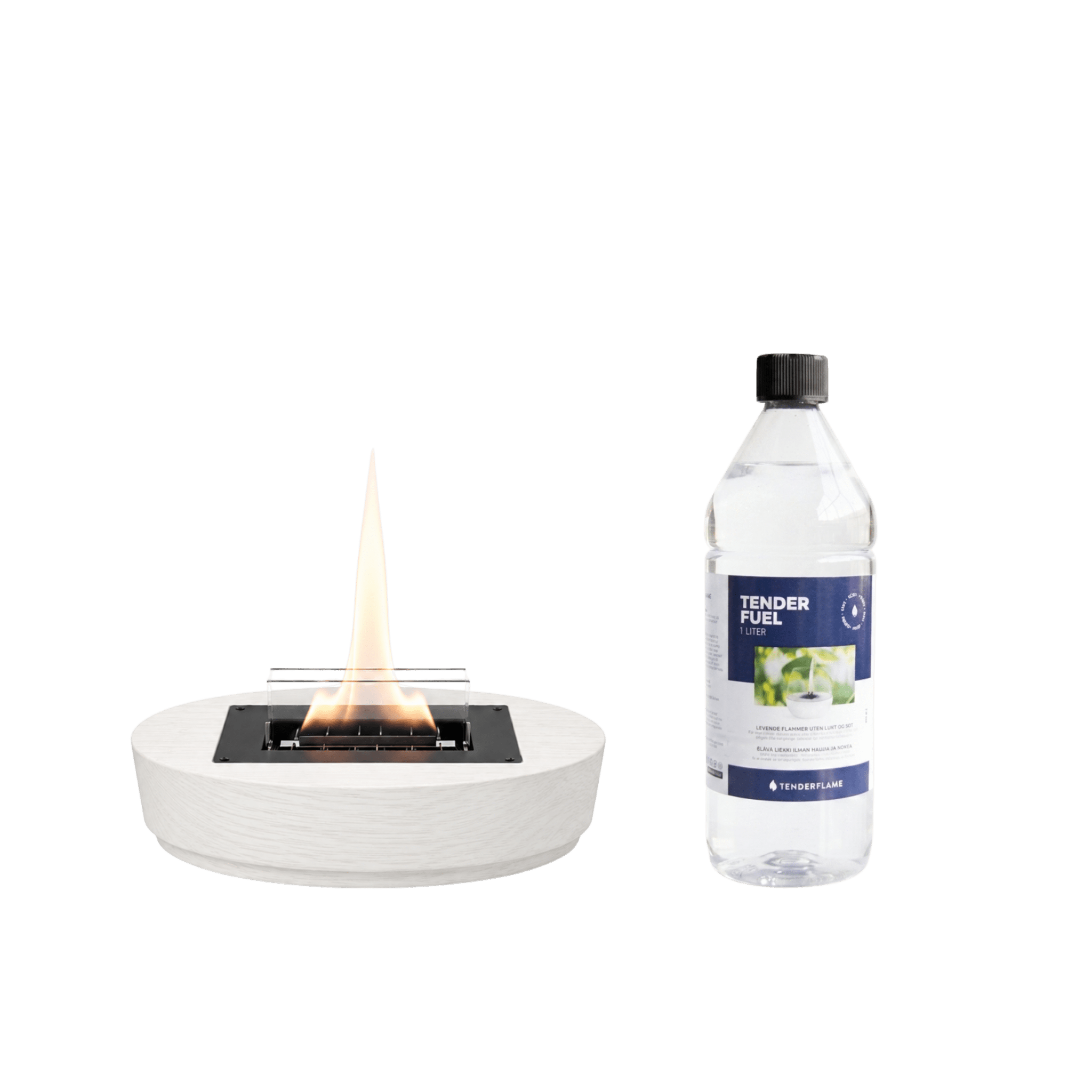 Carnation White + 1L Tenderfuel - Tenderflame