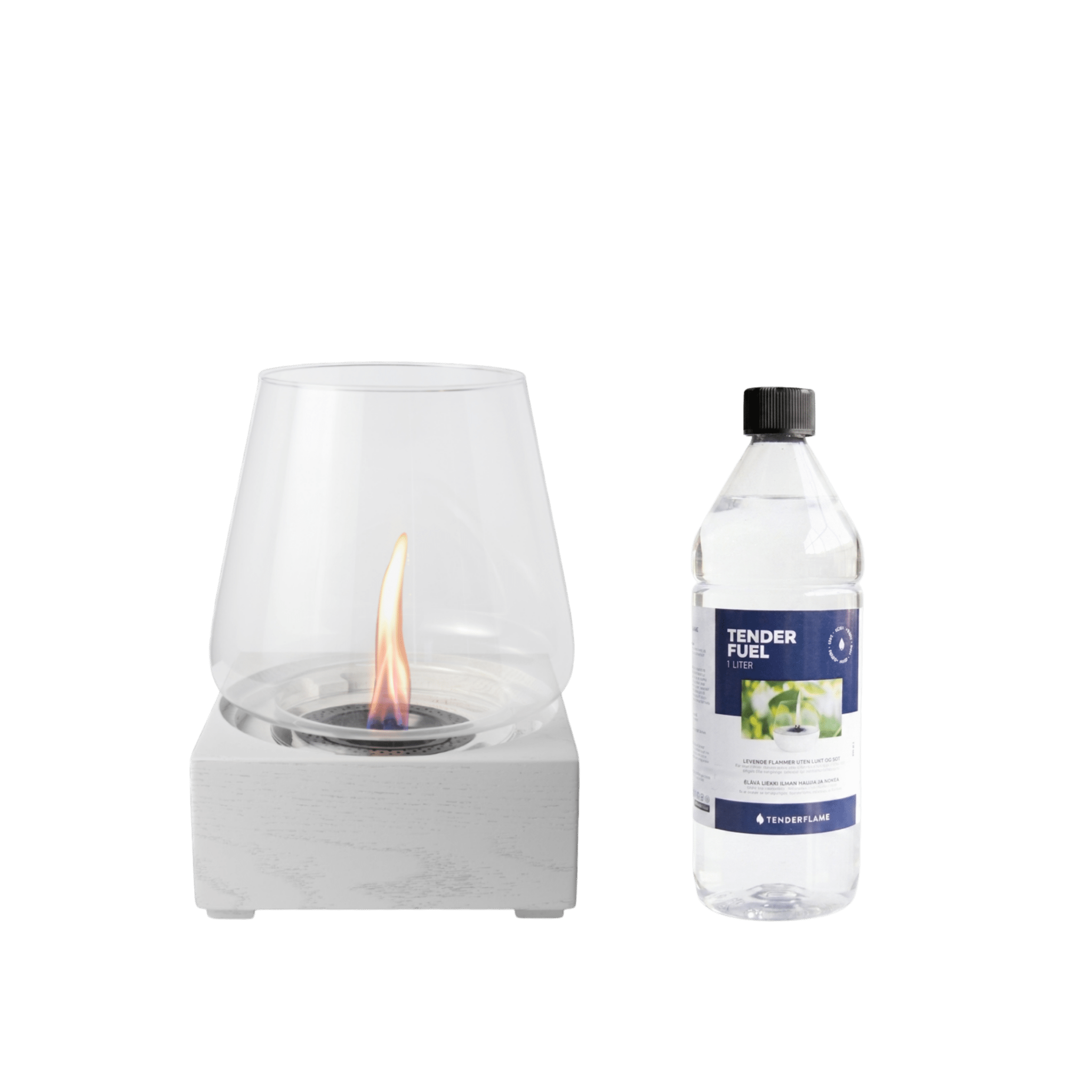 Poppy 3W White + 1L Tenderfuel - Tenderflame