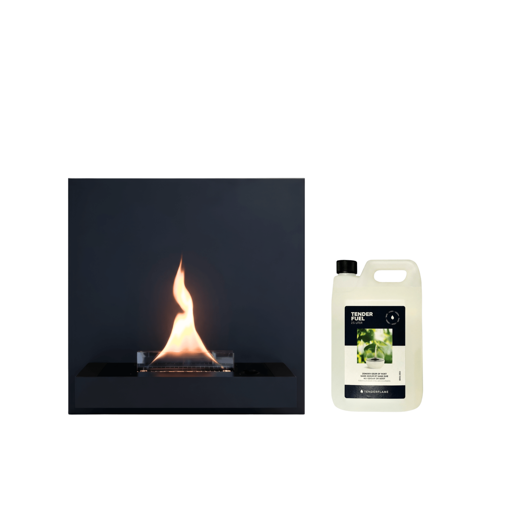 Square 180 + 2,5L Tenderfuel - Tenderflame