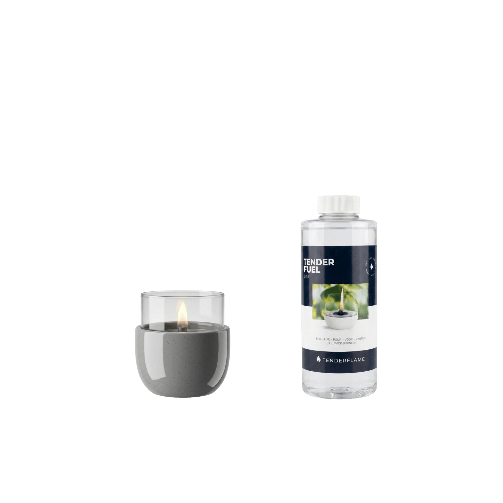 Violet 8 Grey + 0,5L Tenderfuel - Tenderflame